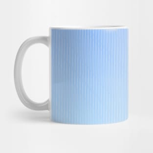 Winter Sky Gradient Stripes Mug